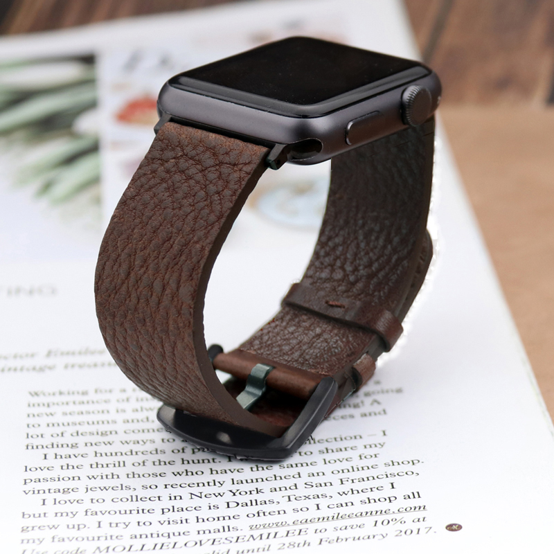 Włoski pasek ze skóry cielęcej – Smartwatch Faces recenzja i cena