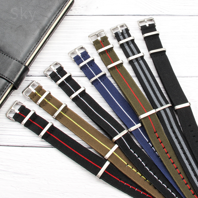 Nylon Nato Strap - Pasek do zegarka francuskiej armii z