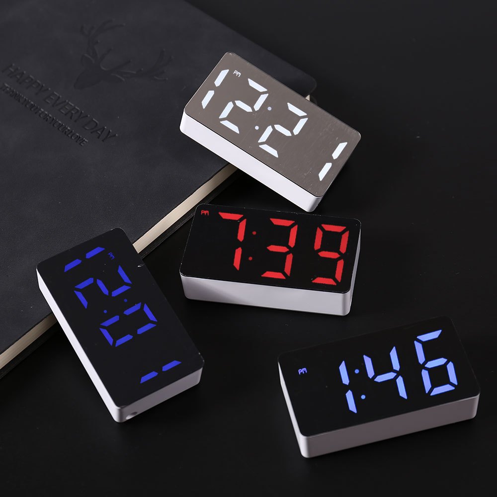 Smartwatch Faces - Elektroniczny zegarek LED Lustro Budzik Wyposażenie