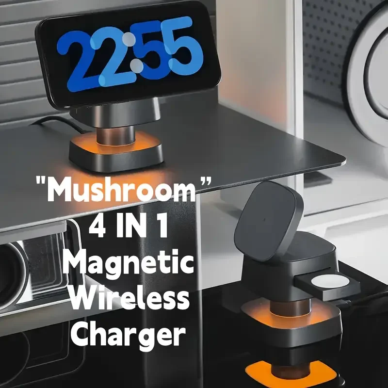 Wireless Charger Watch - Magnetyczna ładowarka bezprzewodowa 3 w 1