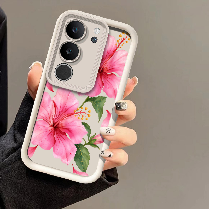 Vivo X200 - Etui na telefon z kwiatowym wzorem