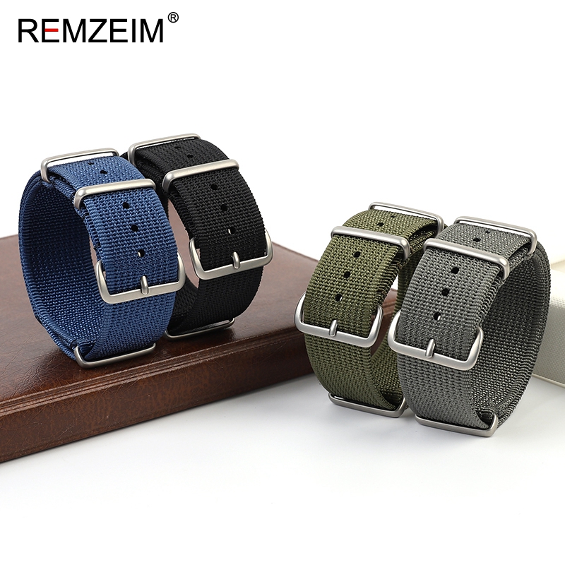Nowy prążkowany nylonowy pasek – Nylon Nato Strap recenzja i cena