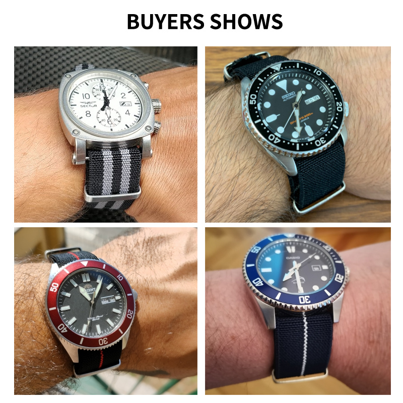 Pasek do zegarka francuskiej a – Nylon Nato Strap recenzja i cena