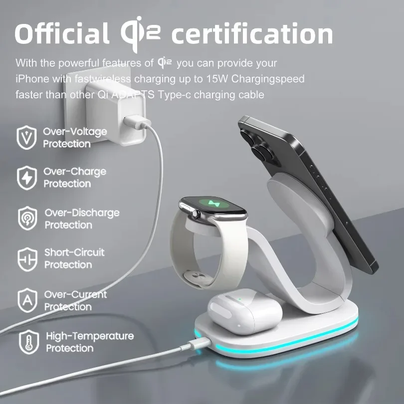 Qi2 Magnetyczna ładowarka bezp – Wireless Charger Watch recenzja i cena