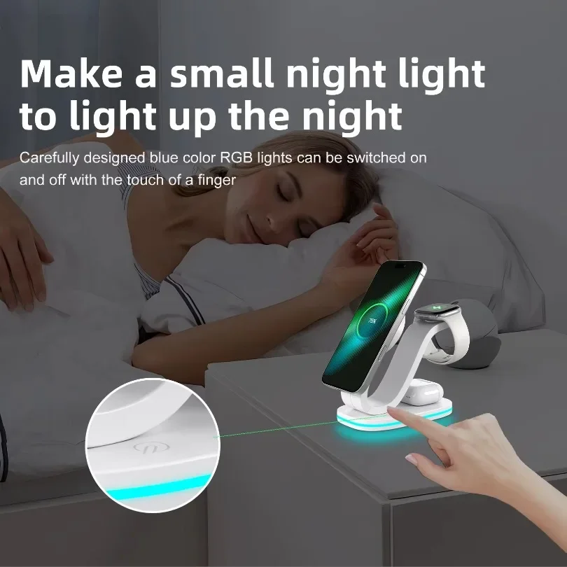 Qi2 Magnetyczna ładowarka bezp – Wireless Charger Watch recenzja i cena