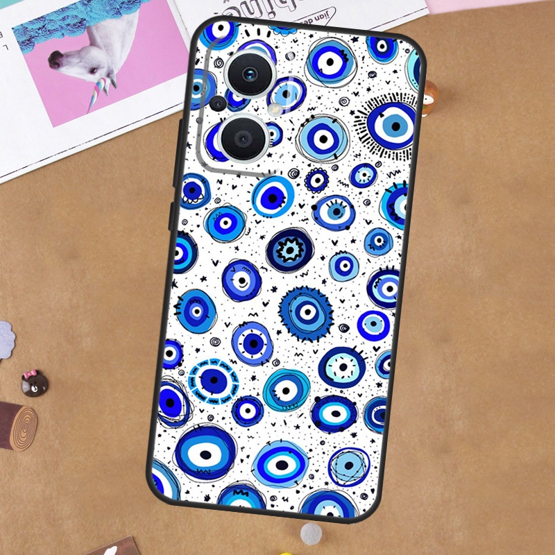 Etui z motywem „złego oka” do  – Oppo Reno 12 recenzja i cena