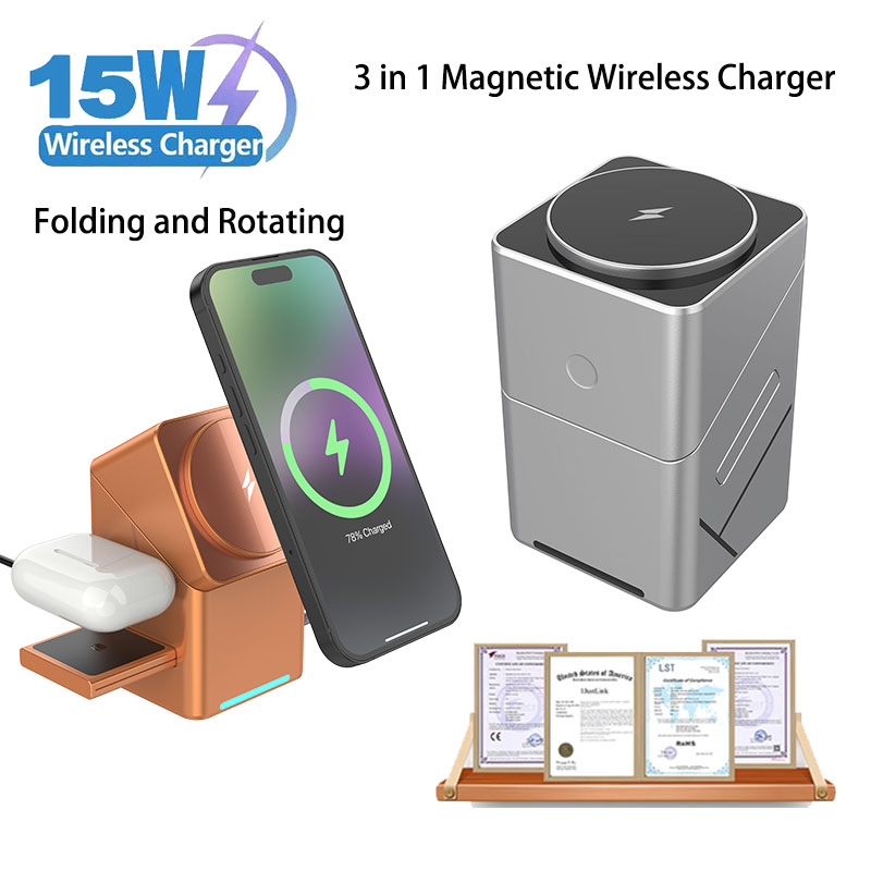 Stacja dokująca bezprzewodowa  – Wireless Charger Watch recenzja i cena