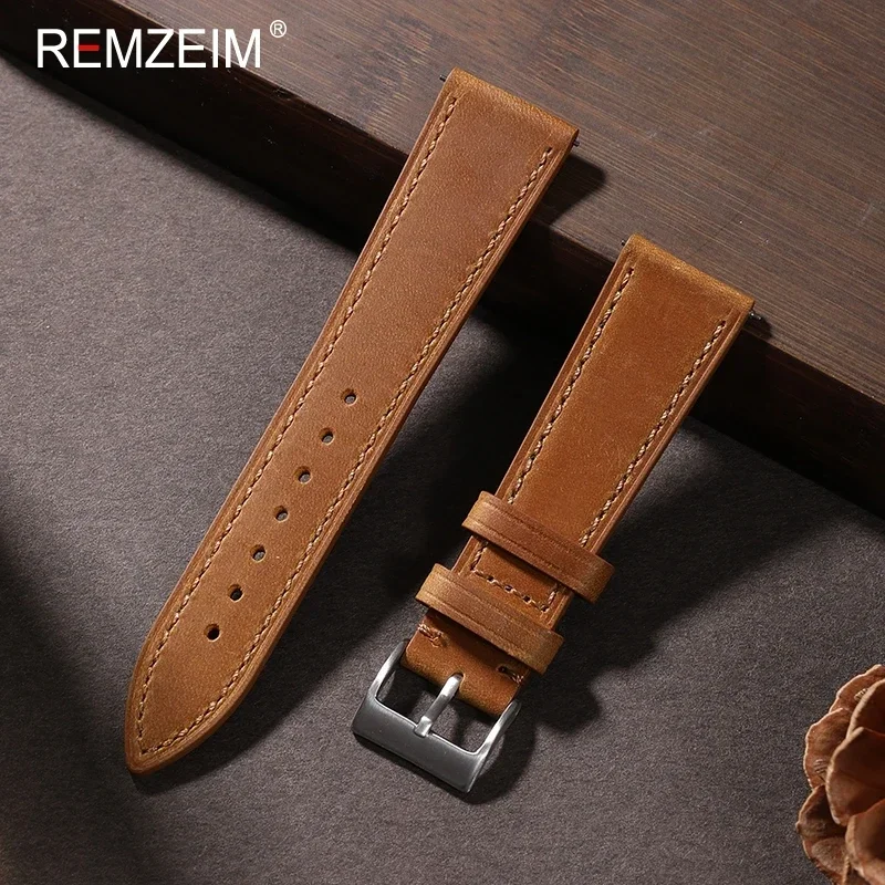 Crazy Horse skórzany pasek do  – Nylon Nato Strap recenzja i cena