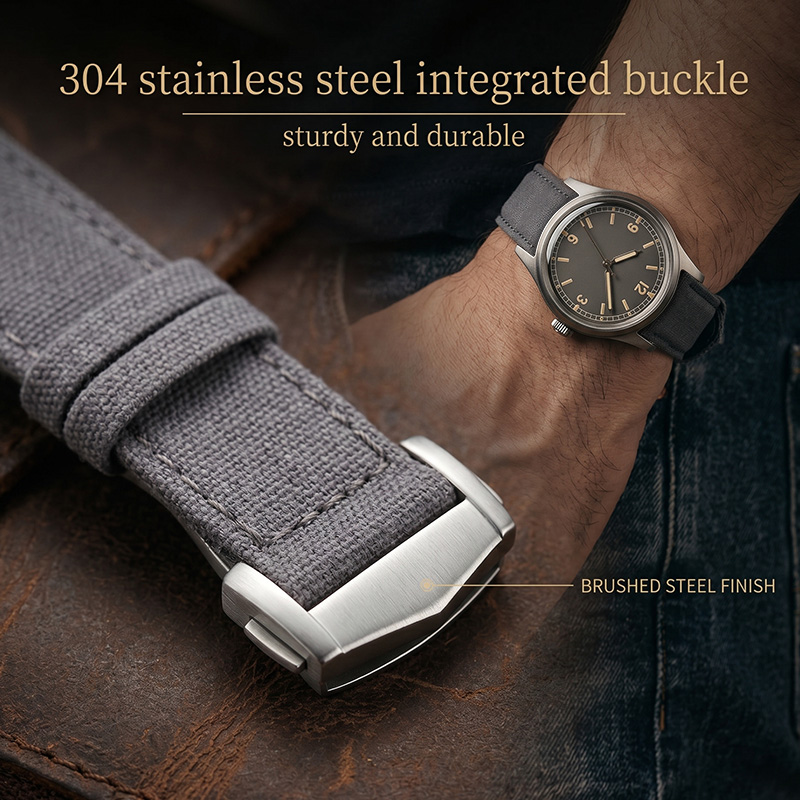 Pasek do zegarka z płótna 18/2 – Nylon Nato Strap recenzja i cena