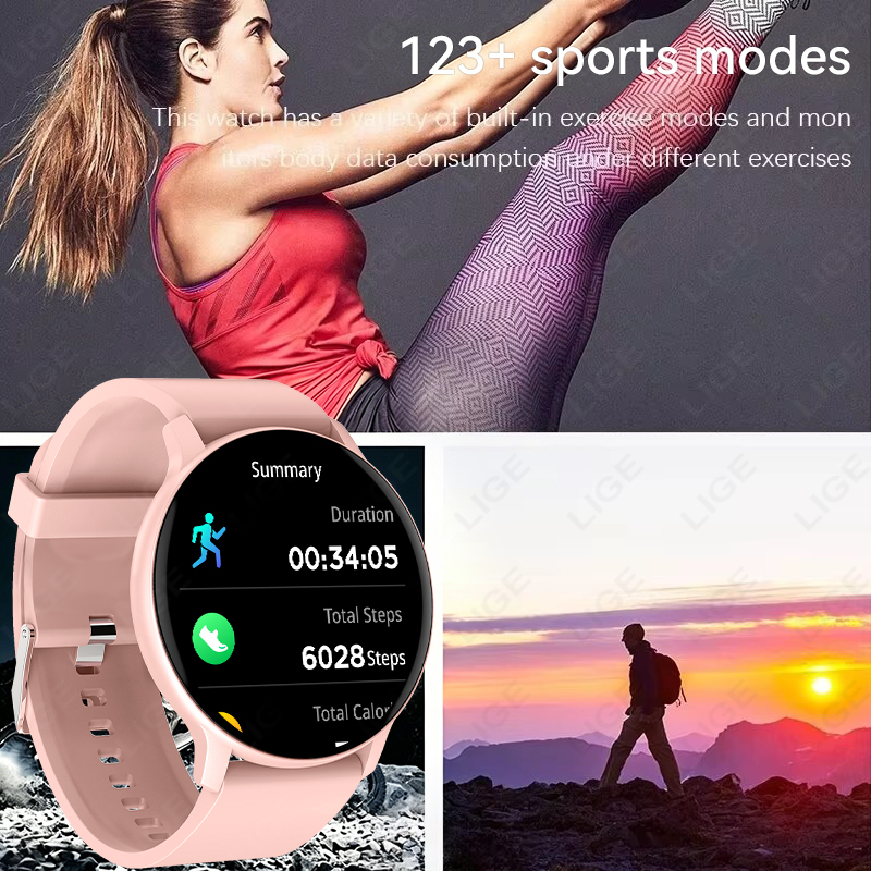 LIGE 2026 Smartwatch z możliwo – Smartwatch Faces recenzja i cena