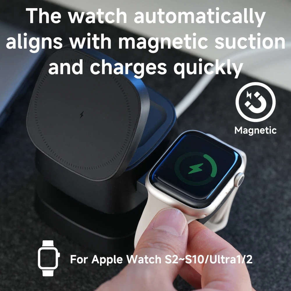 Magnetyczna ładowarka bezprzew – Wireless Charger Watch recenzja i cena