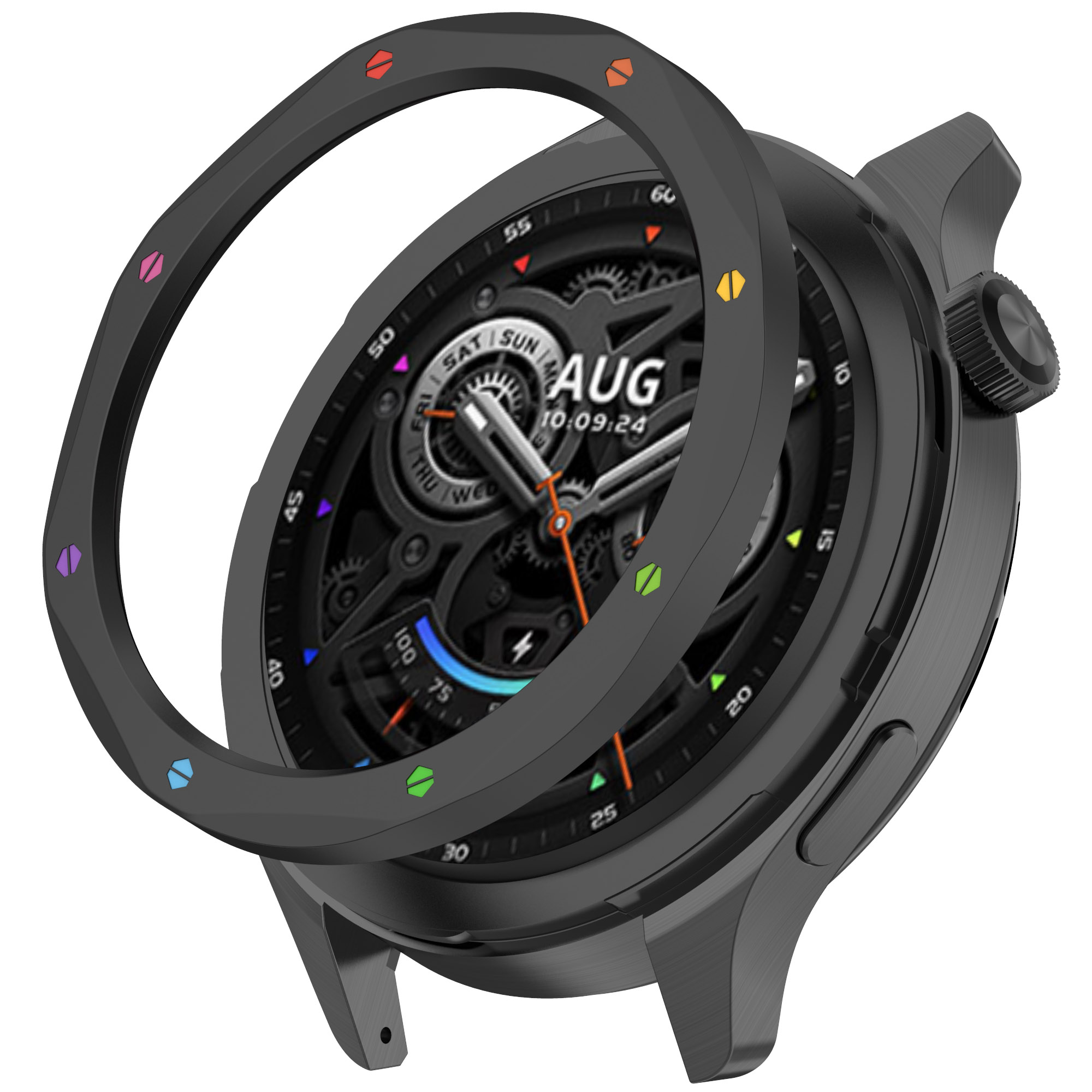Metalowe etui z pierścieniem d – Xiaomi Smartwatch Accessories recenzja i cena