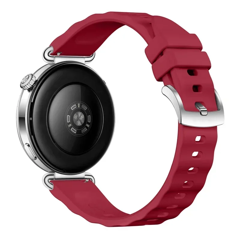 18mm falisty silikonowy pasek  – Smartwatch X2 recenzja i cena