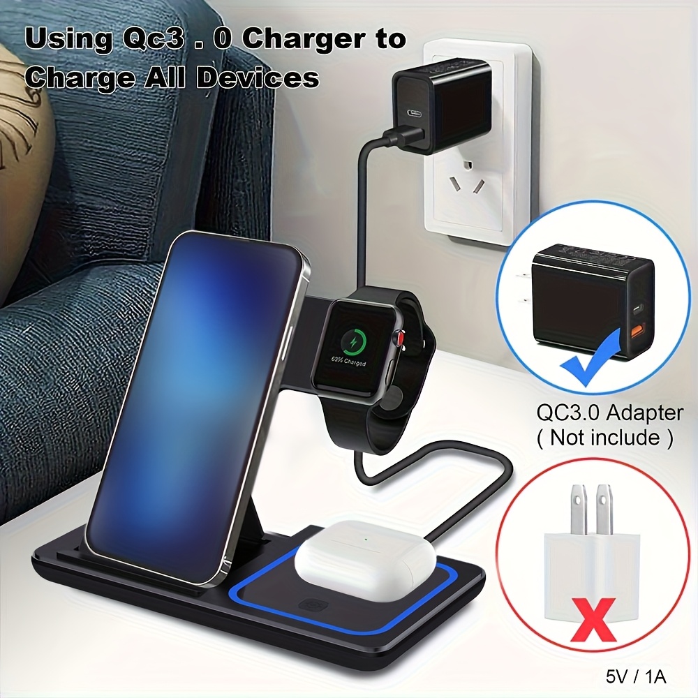 Składana bezprzewodowa ładowar – Wireless Charger Watch recenzja i cena